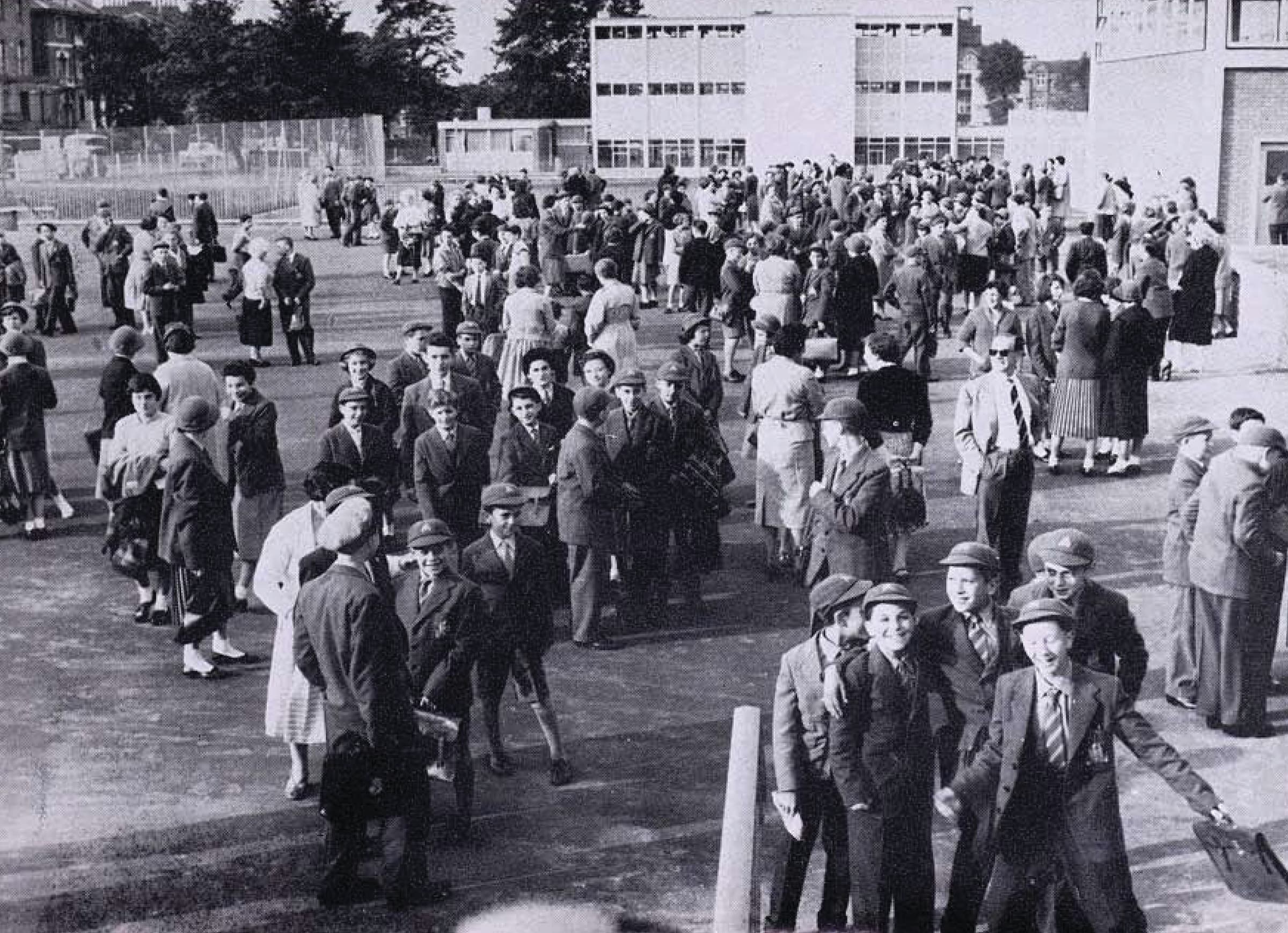 JFS alumni archive - playground, 1958