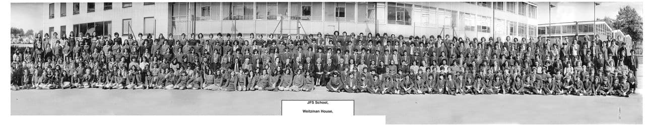 JFS girls school panorama September 1975