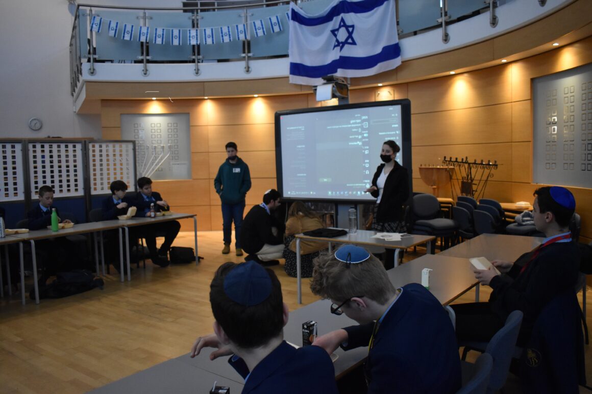Alumni Presentation to JFS Israel Club