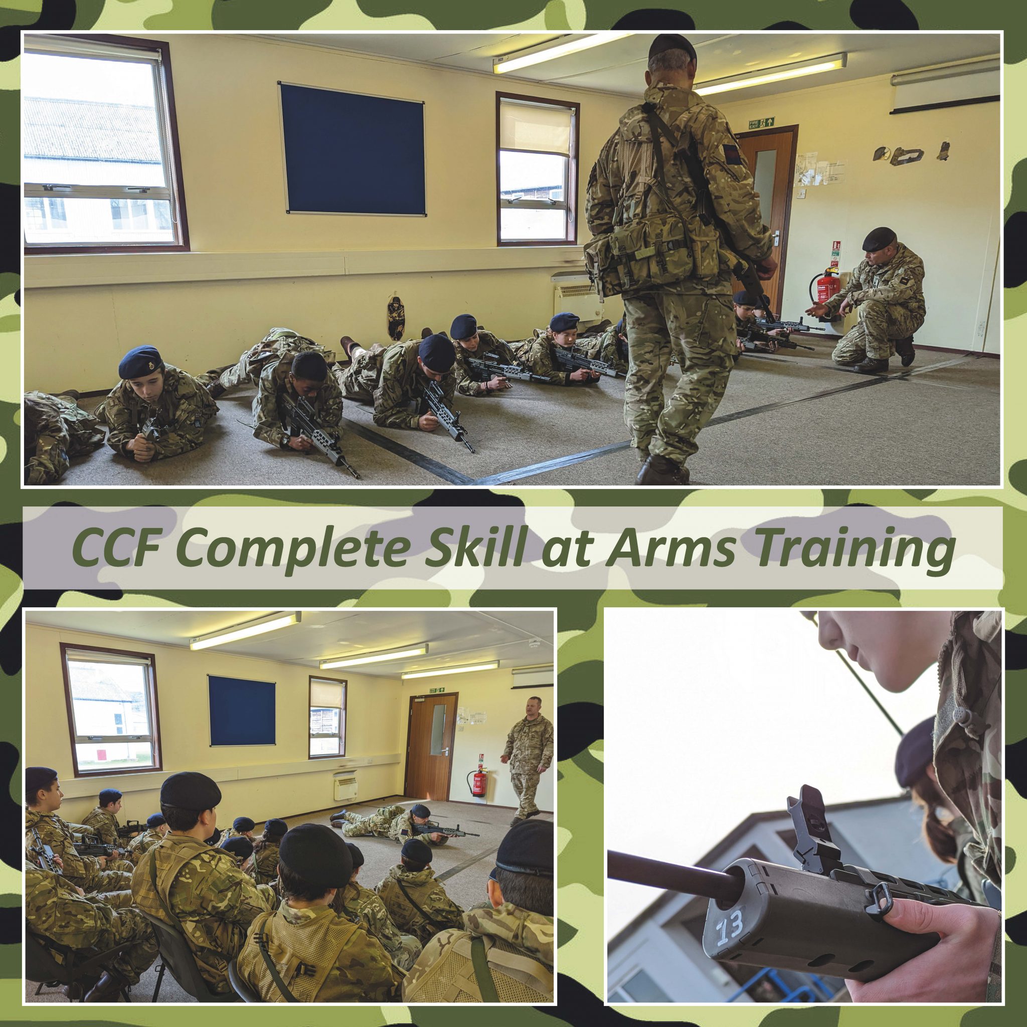 CCF Complete Skill at Arms Training