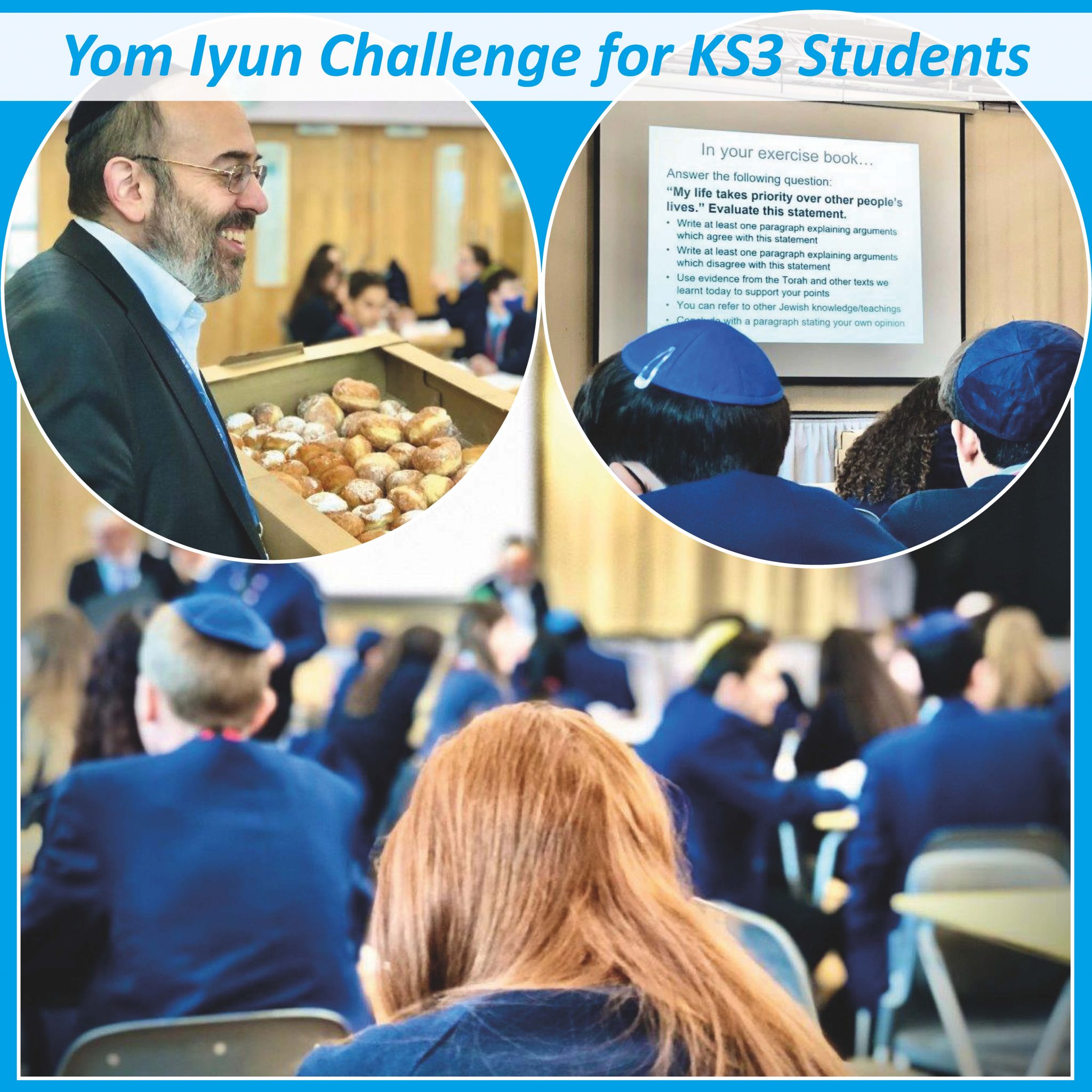 Yom Iyun Challenge for KS3 Students
