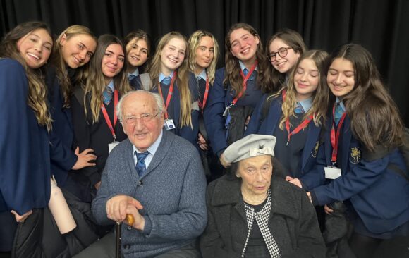 Ivor Perl and Lily Ebert Inspire Year 10