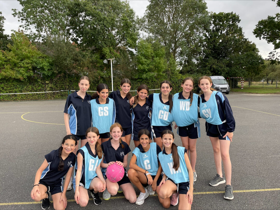 Year 8 Netballers Aiming for the Top