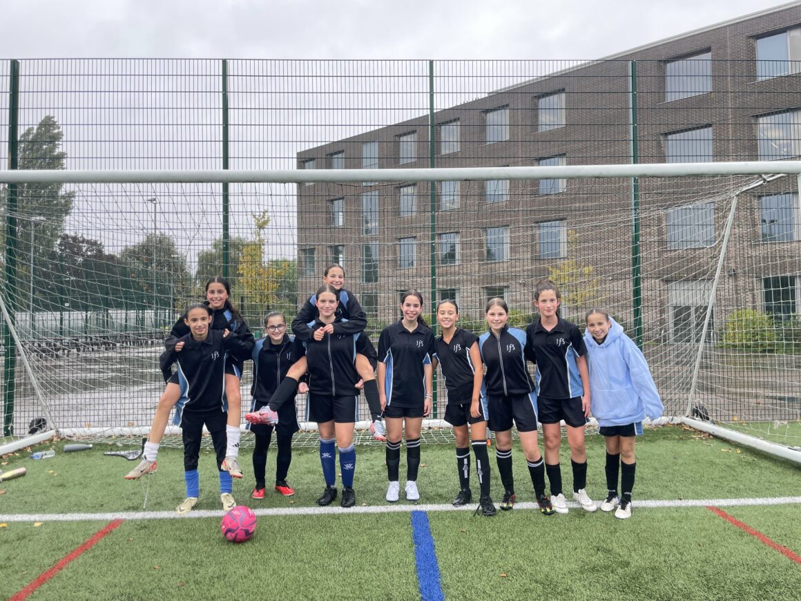 U13 Girls Football against William Perkin