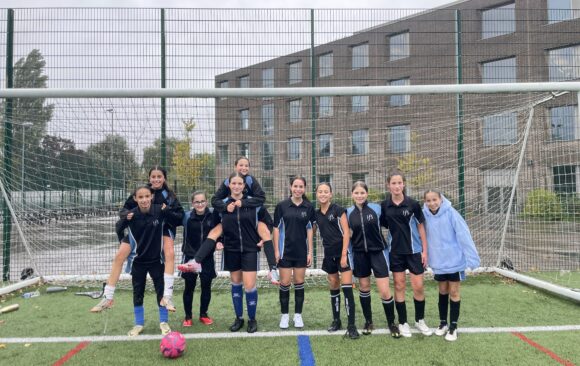 U13 Girls Football against William Perkin